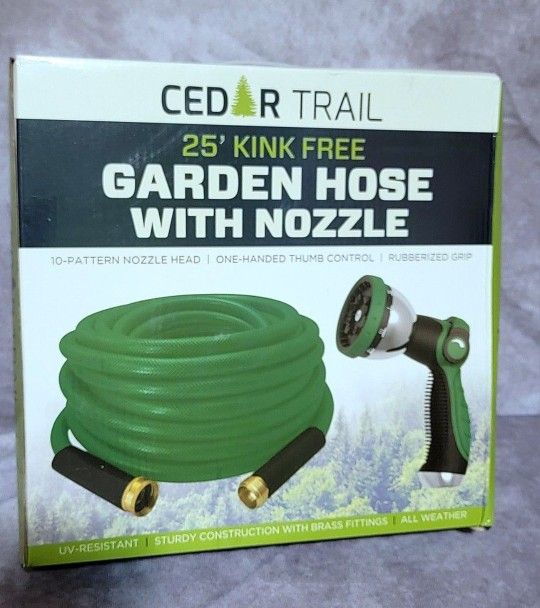 Garden Hose W/ Nozzle