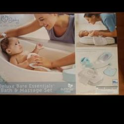 Baby Bath Tub Deluxe Bare Essentials New