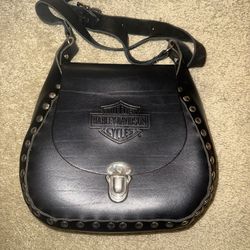 Harley Davidson leather bag