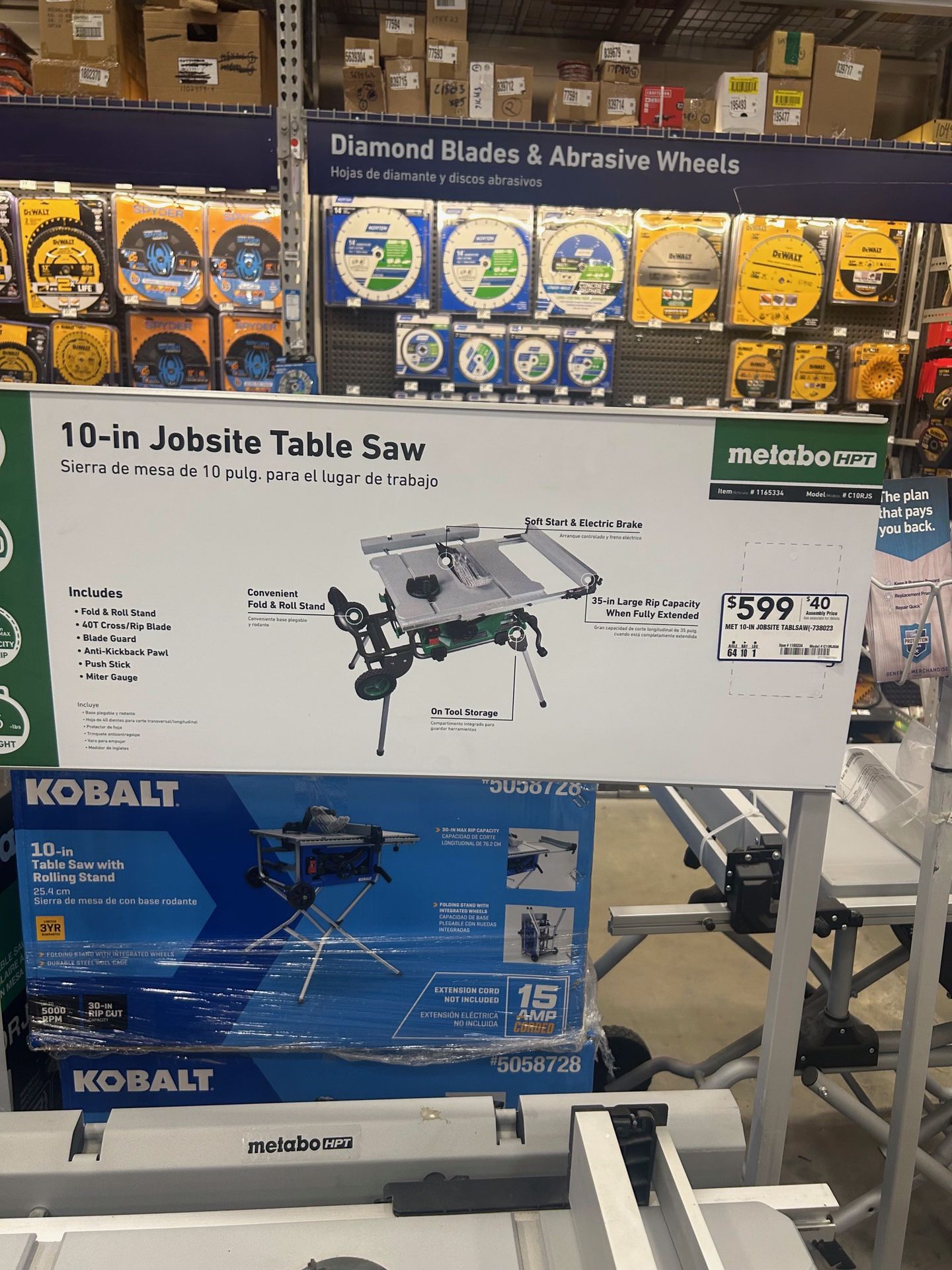 Job site Table Saw