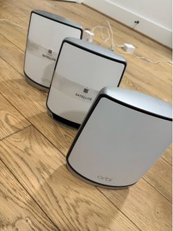 Netgear Orbi WiFi 6 Mesh System (RBR850 + 2 Satellites RBS850