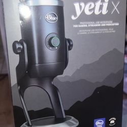 Blue yeti x Microphone