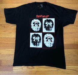 Friday the 13th Jason Voorhees T-Shirt Men’s Large (42/44) Graphic Horror Tee