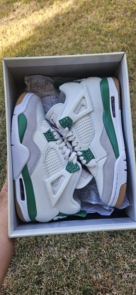 New Nike Air Jordan 4 Sb Green New Balance Asic 