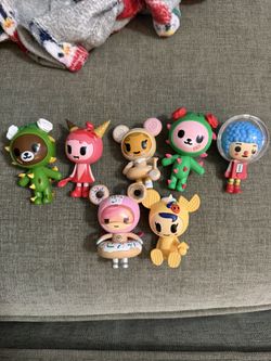TokiDoki Figure Lot With Chase 