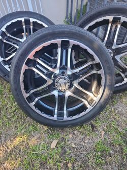 Set Of 4 22 inch Gear Rims PLEASE READ!