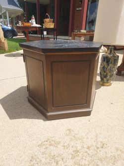Wood table