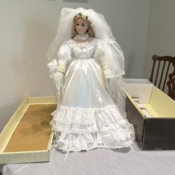 Porcelain Bride Doll