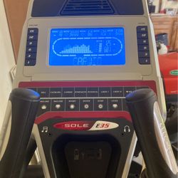 Sole E35 elliptical machine