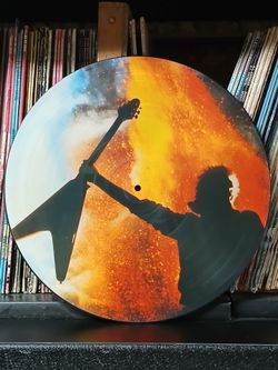 Picture Disc MSG Assault Attack ~ Scorps Great Guitar Wall Art