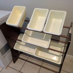 Toy Shelf Organizer Bins