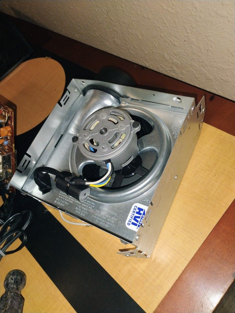 New Bathroom Exhaust Fan