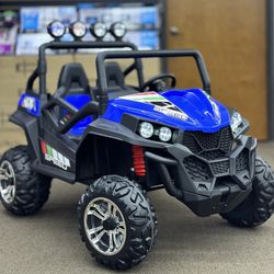 Kids’ UTV Ride With Remoto Control , Powered  by 24 Volts 