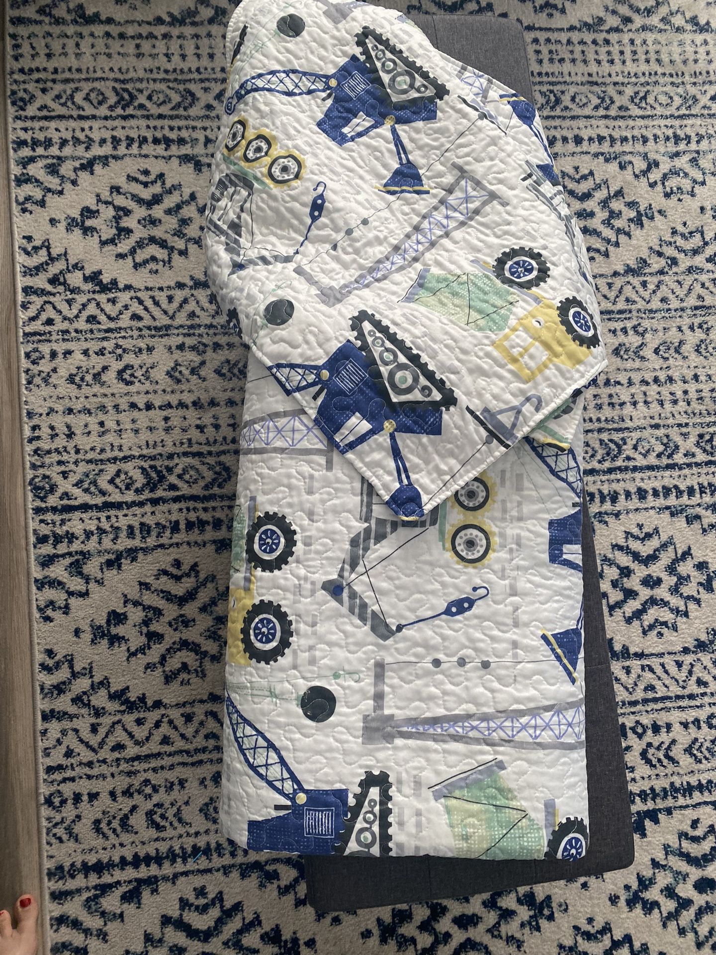Full Size Tractor Quilt