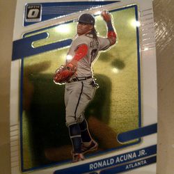 Ronald Acuna Jr. 2021 Panini Optic Card