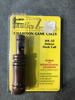 Faulk's WA-33A Adjustable Deluxe Duck Call🦆