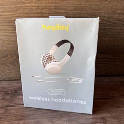 Heyday Checkerboard Wireless Headphones - Kids - Music - Gym 