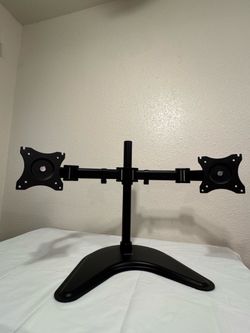 VIVO dual monitor free-standing desk mount