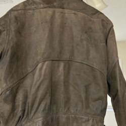Mirage Brown Real Leather Jacket