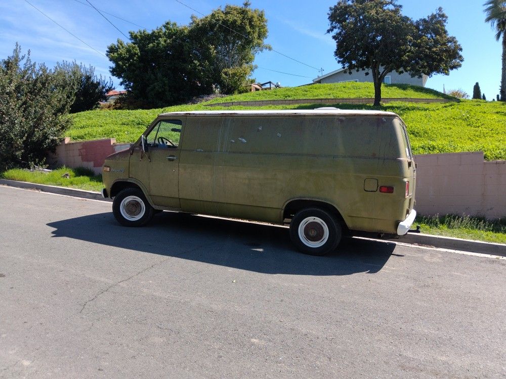 1974 Chevy Cargo Van.