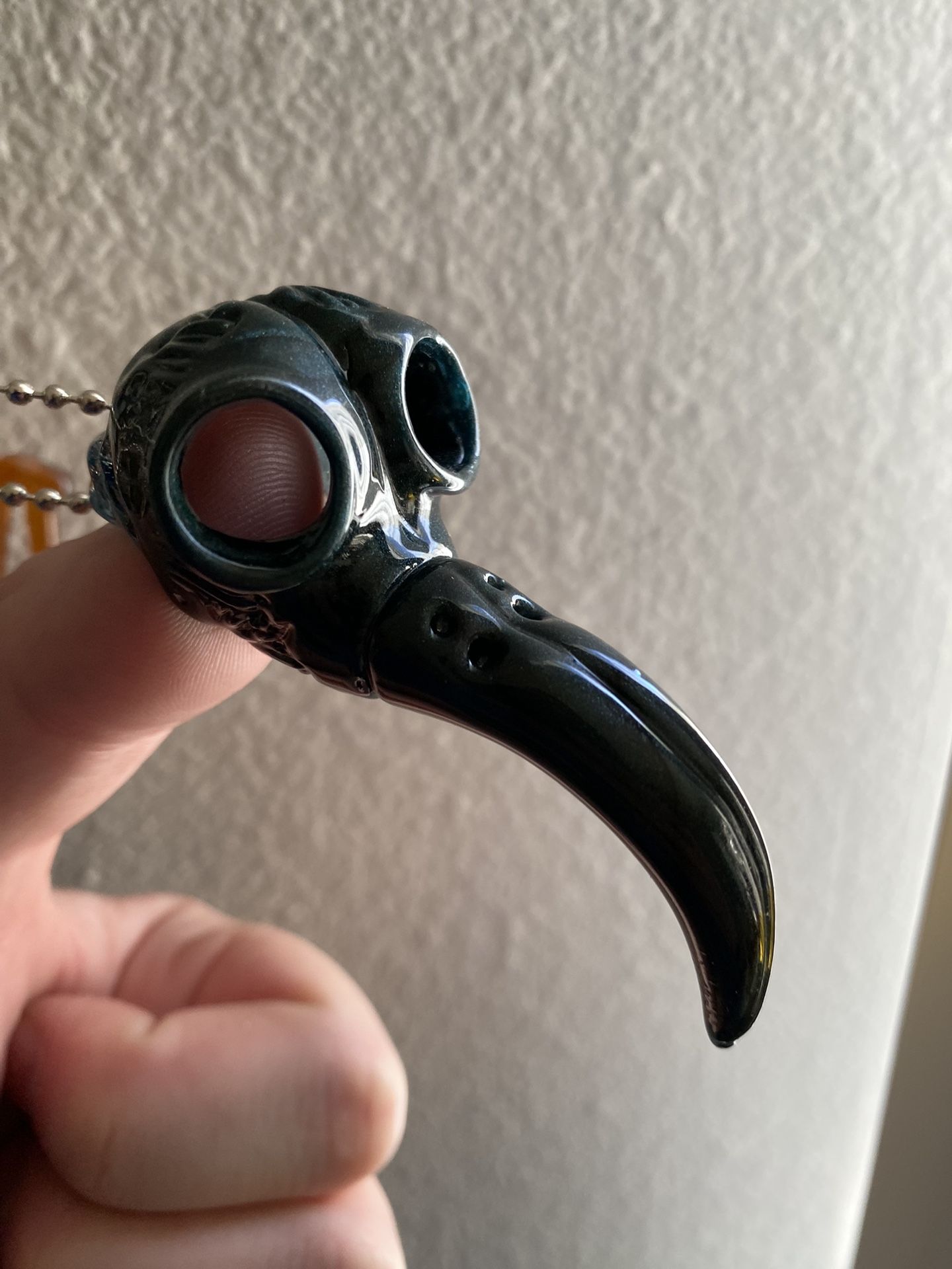 Handblown Glass Pendant Necklace