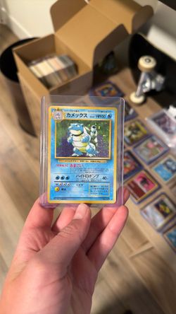 Blastoise Japanese raw no. 009