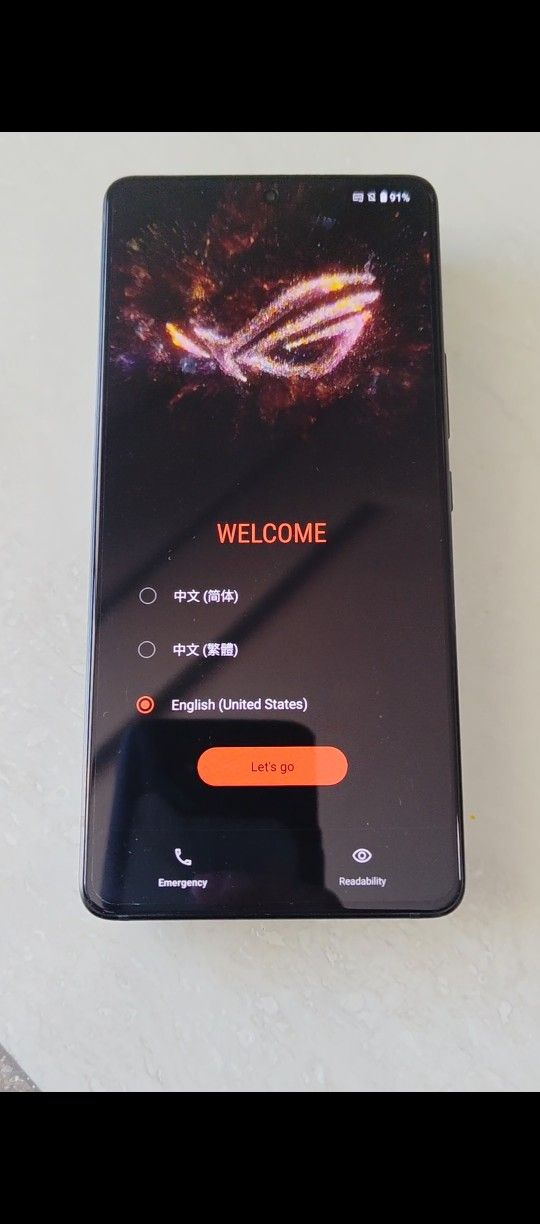 Asus ROG phone 9 (White) 512GB
