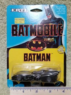 1989 BATMOBILE DIE CAST METAL by ERTL, TM & DC Comics Inc.
