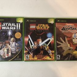 Original XBox Games Lego And Avatar 