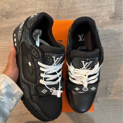 Rhinestone LV trainers