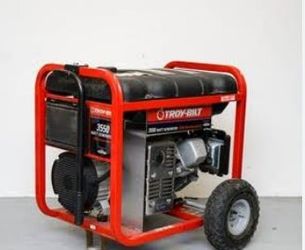 Troy bilt generator runs great starts on first pull .. Several to choose from ..