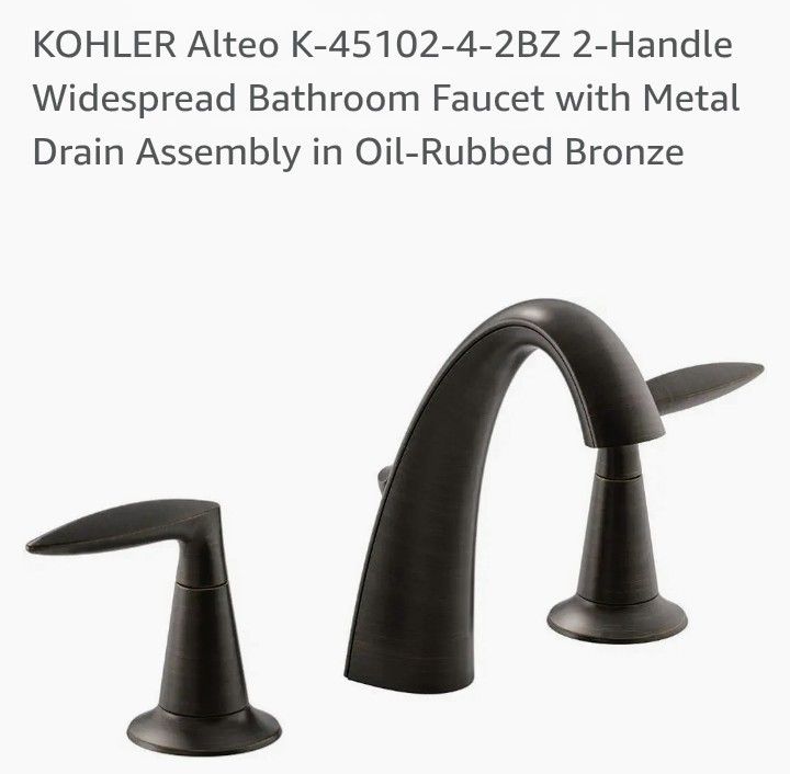 Kohler® Widespread Bathroom Sink Faucet, Alteo® (2 Available)