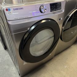Samsung Front Load Electric Dryer - Champagne Gold