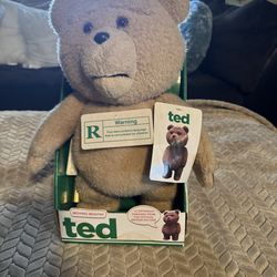 TALKING TED DOLL ( mouth moves,sound)
