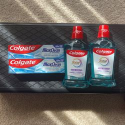 Toothpaste & mouthwash 