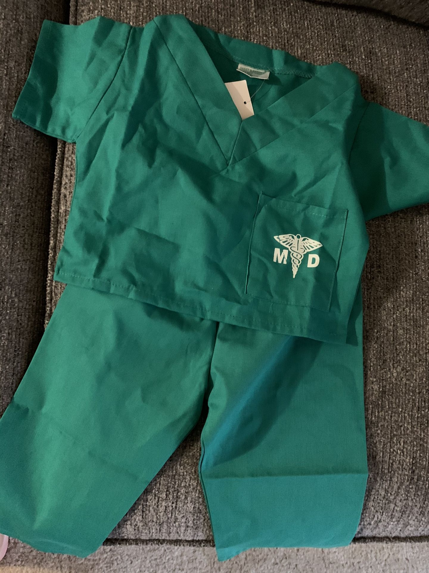 Baby doctor costume/scrubs