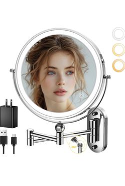 Light Makeup Mirror - Wall mounted