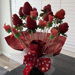Strawberry , Candy bouquet 