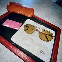 Vintage 1990s BUBINGA PORTA ROMANA® sunglasses or optical glasses 100% Authentic 