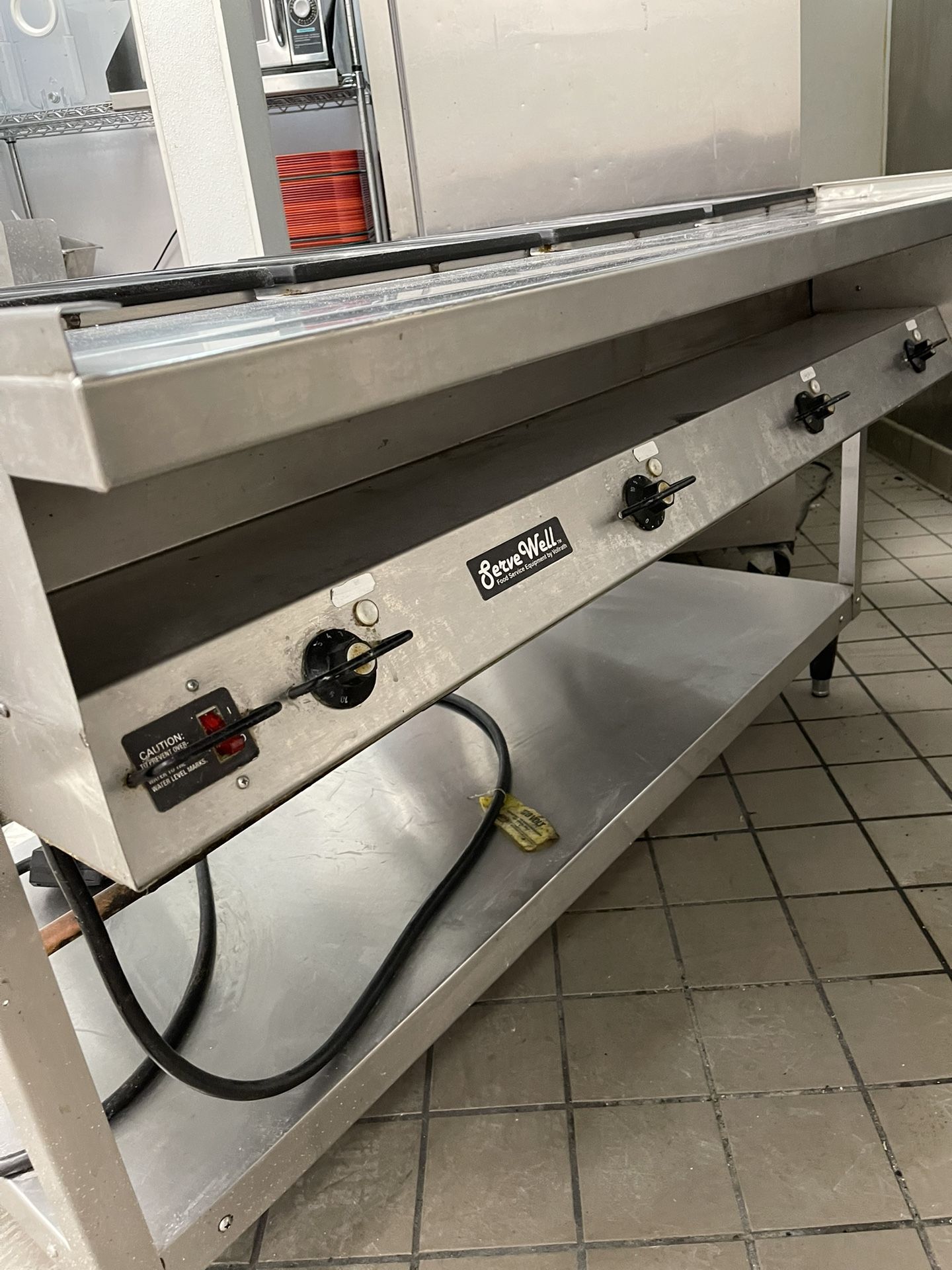 Electric Sealed Well Hot Food Table - Vollrath ServeWell 38104 - $600