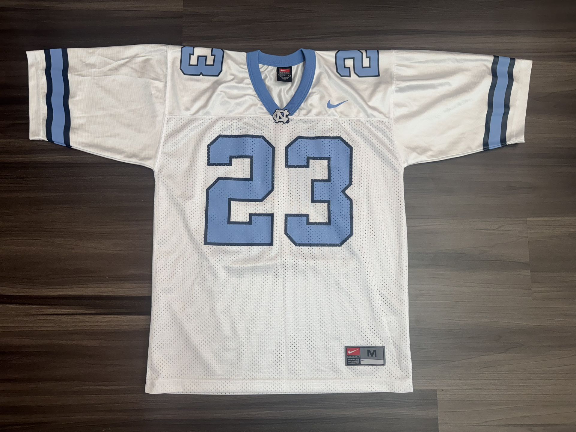 Vintage Nike Michael Jordan North Carolina Tar Heels NCAA Football Jersey Sz M