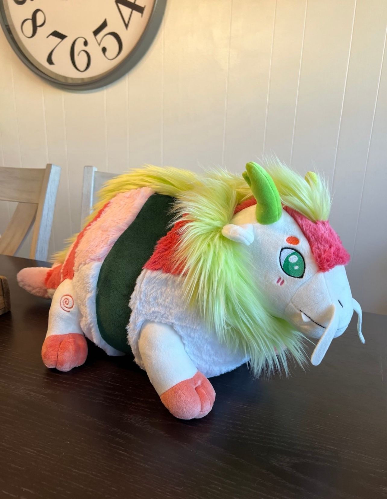 Jumbo Squishable Dragon Roll Plush 26” Collectible