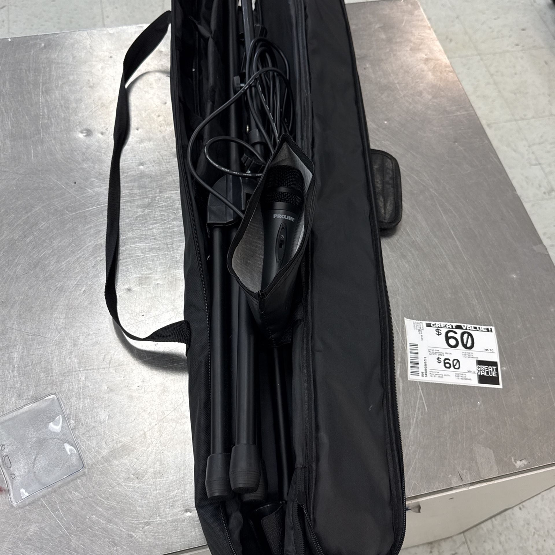 Pro Line Mic And Stand