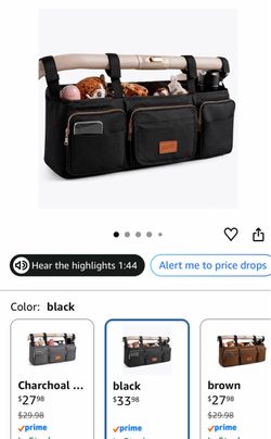 Stroller organizer