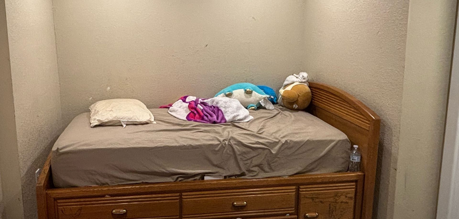 Twin Size Captains Bed