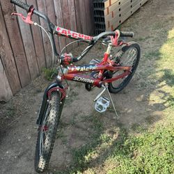Red Schwinn BMX