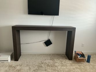 Bar height console table