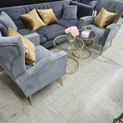 Entire Living Room Set With Bar Stools 