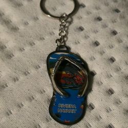 Nayarit Mexico Flip Flop Keychain