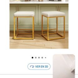 2 bar stools/ 2 Taburetes de Bar 